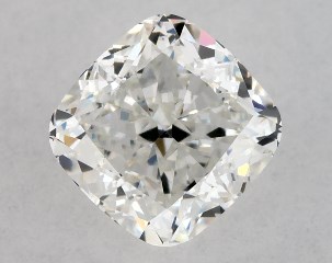 GIA 0.50 Carat H-VS2 Ideal Cut Cushion Modified Diamond